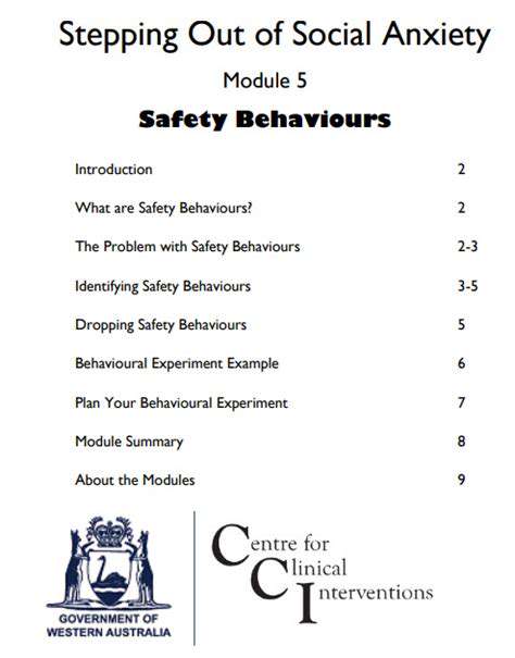SpottingAvoidanceandSafetyBehaviours